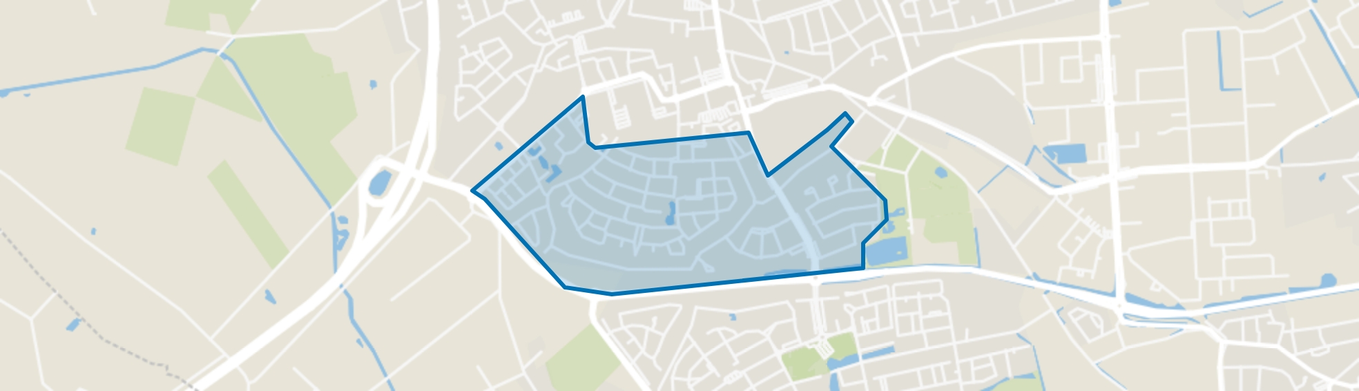 Zoggel, Uden map
