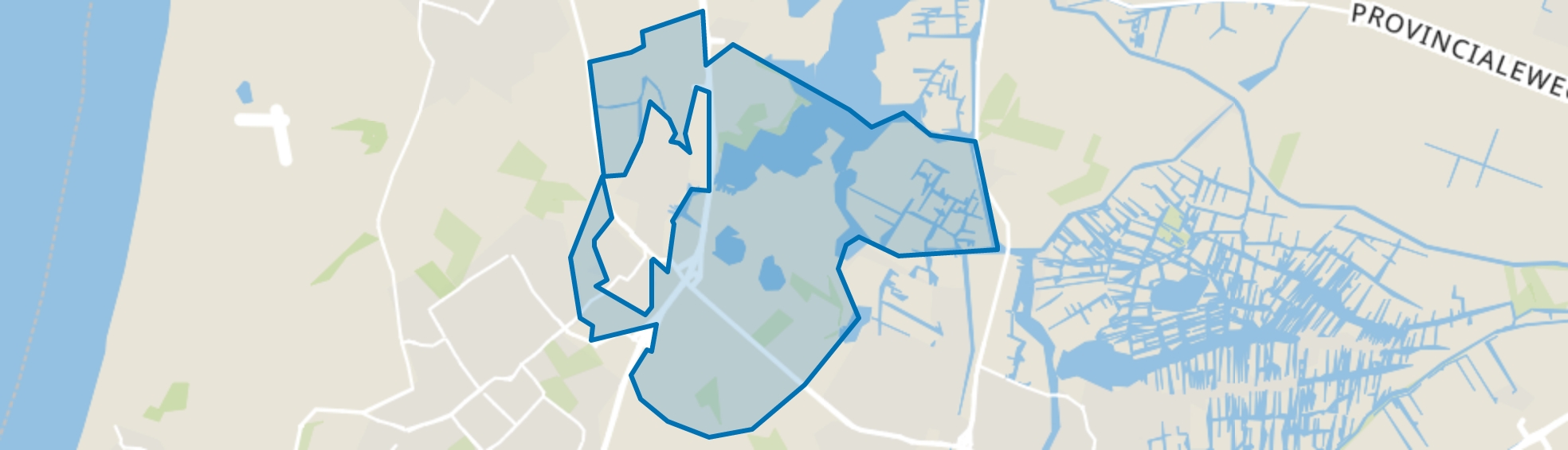 Buitengebied, Uitgeest map
