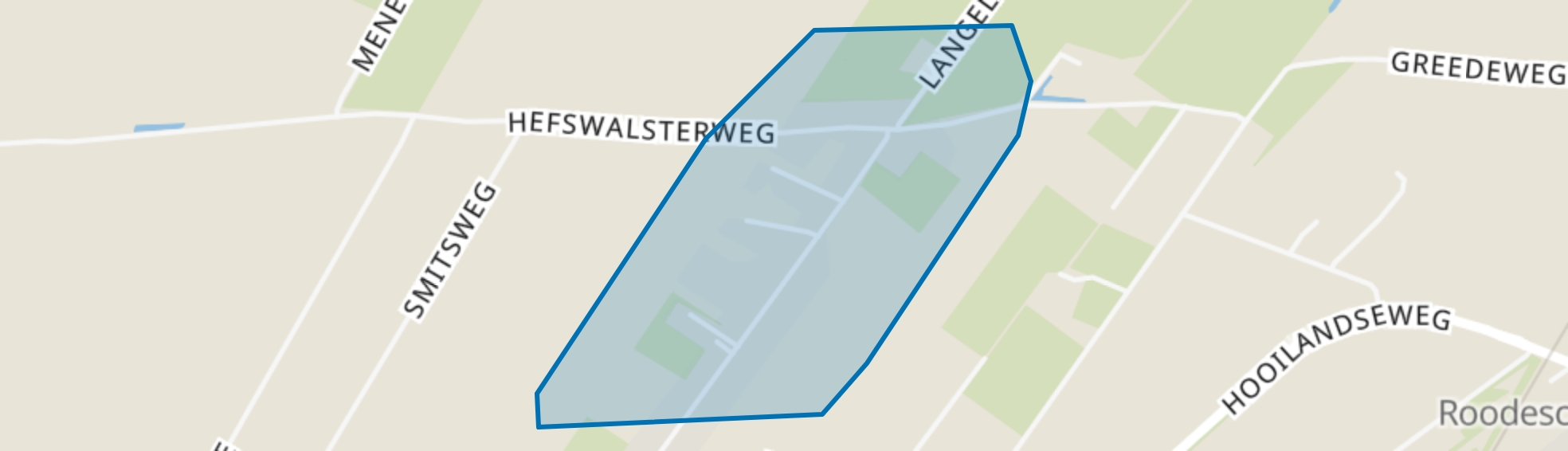 Hefswal, Uithuizermeeden map