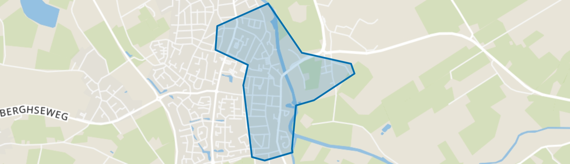 Ulft-Centrum en Ulft-Oost, Ulft map