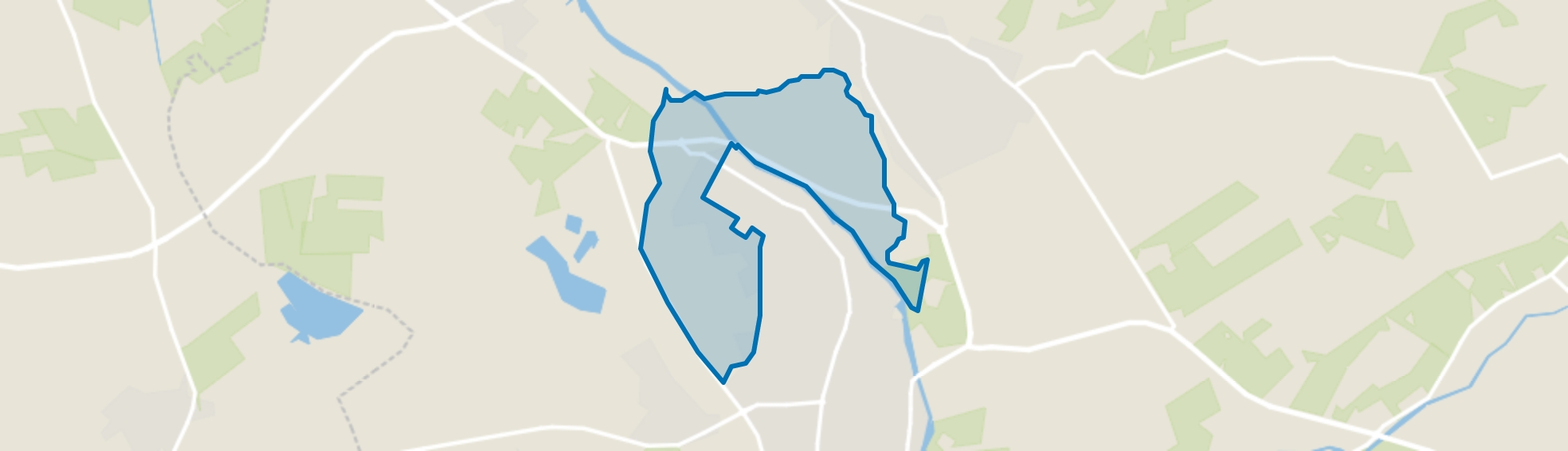 Verspreide huizen Ulft, Ulft map