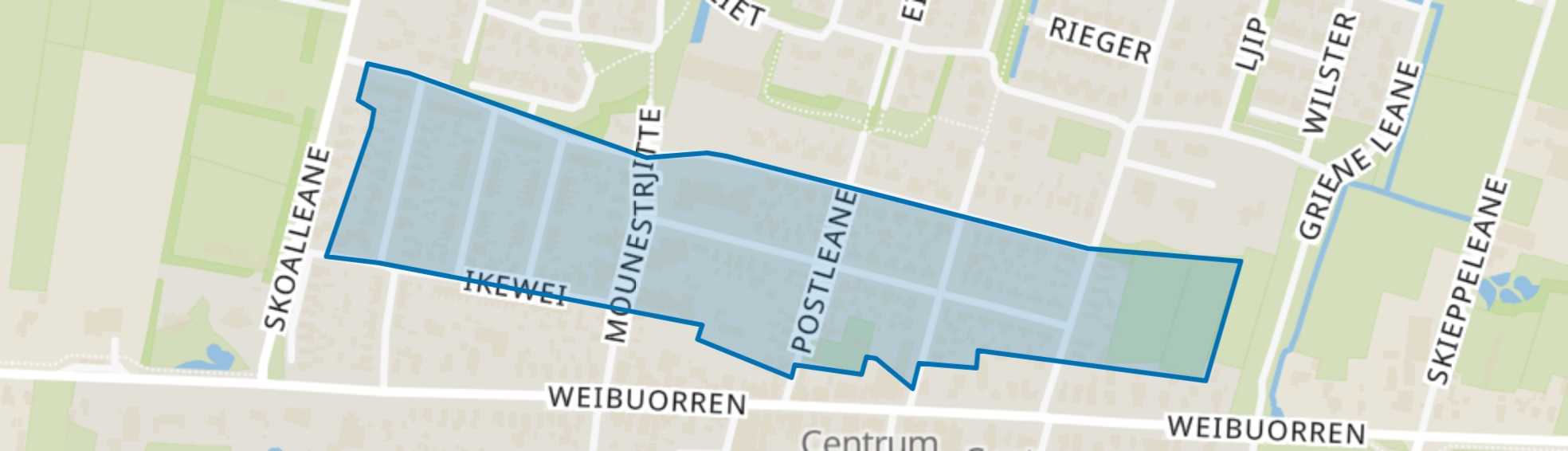 Ureterp-De Ekers, Ureterp map