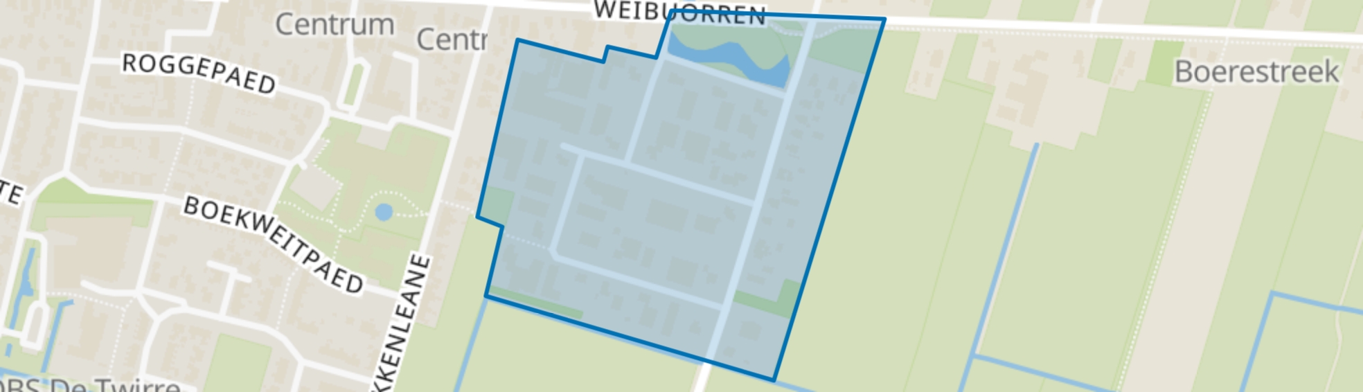Ureterp-Gilden, Ureterp map