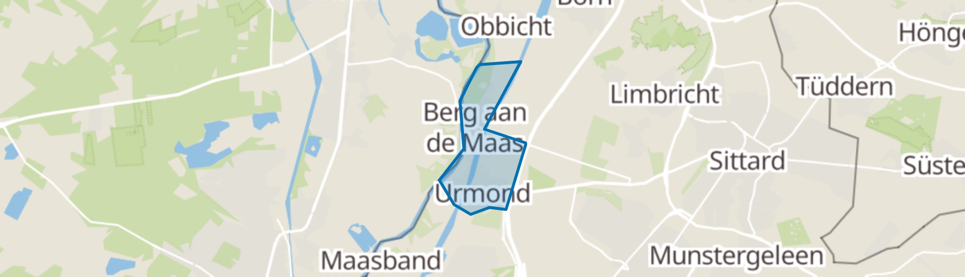 Urmond map