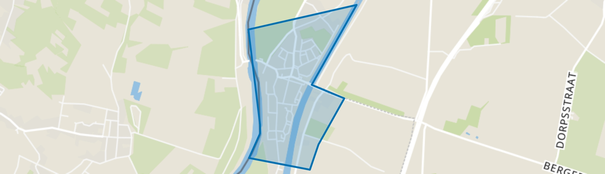 Berg, Urmond map