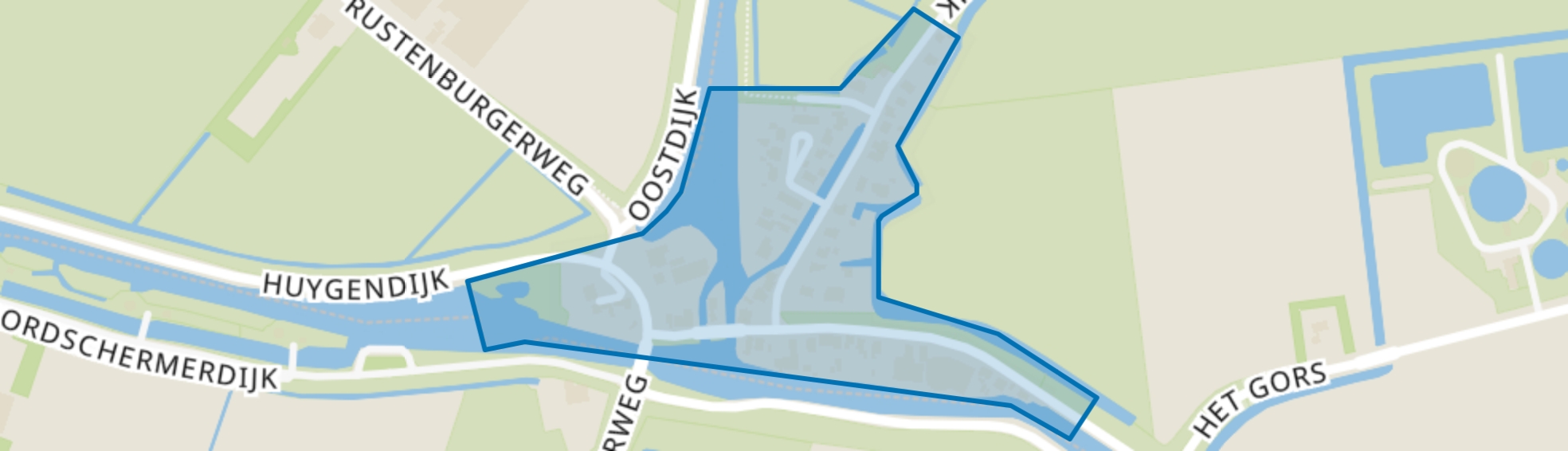 Rustenburg, Ursem (Gem. Koggenland) map