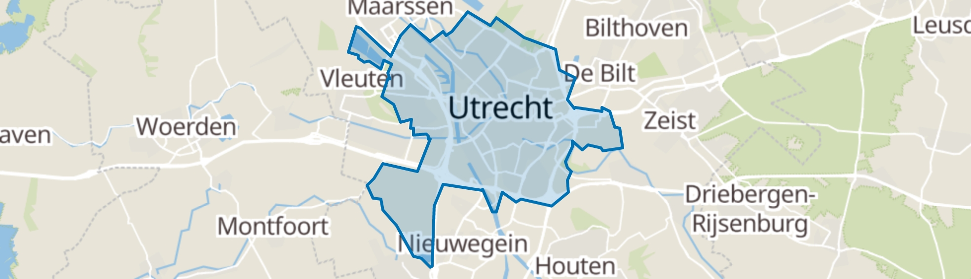 Utrecht map