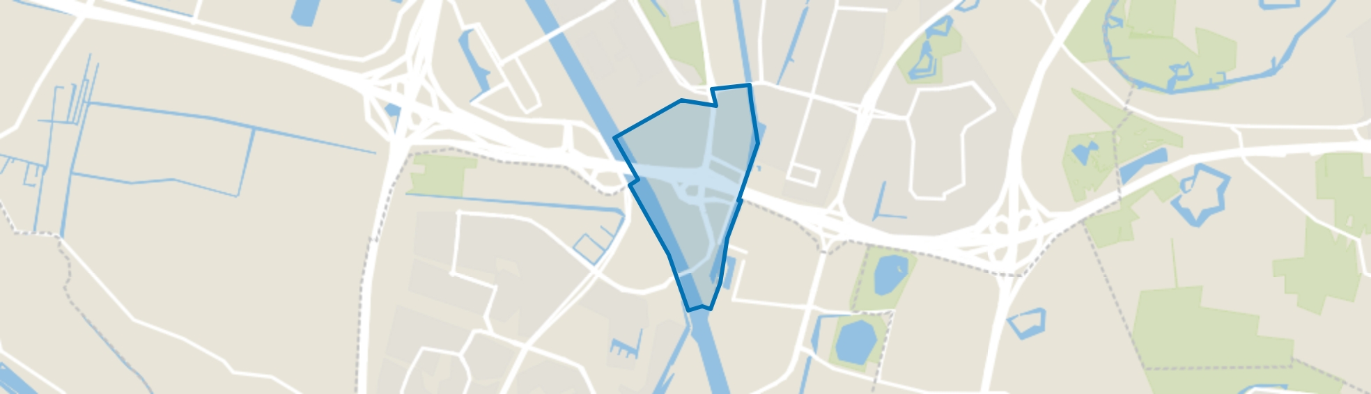 Bedrijvengebied Kanaleneiland, Utrecht map