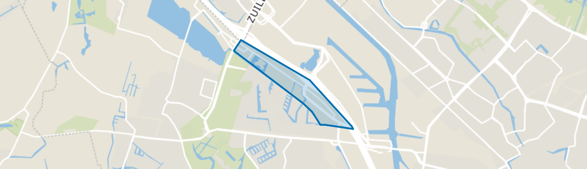 Bedrijventerrein De Wetering, Utrecht map