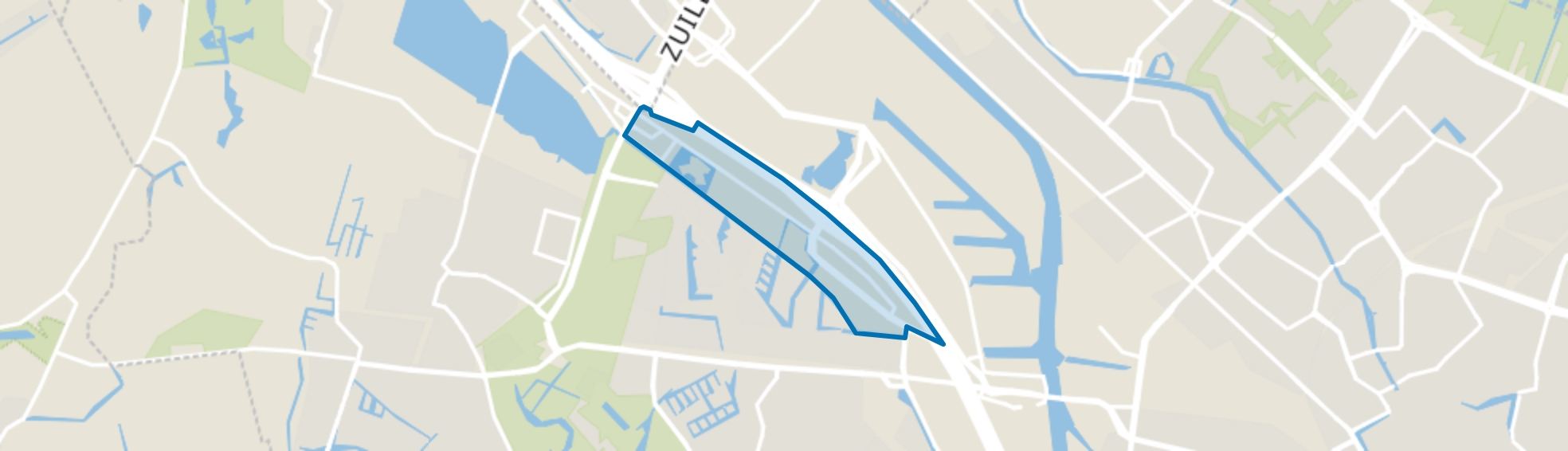 Bedrijventerrein De Wetering, Utrecht map
