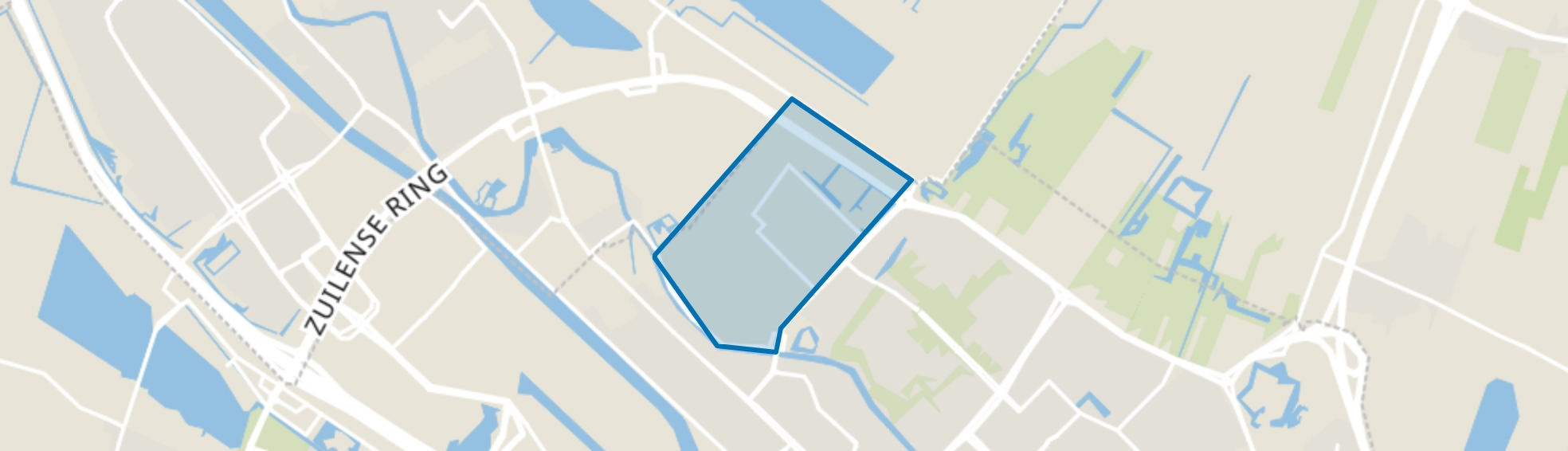 Bedrijventerrein en omgeving, Utrecht map