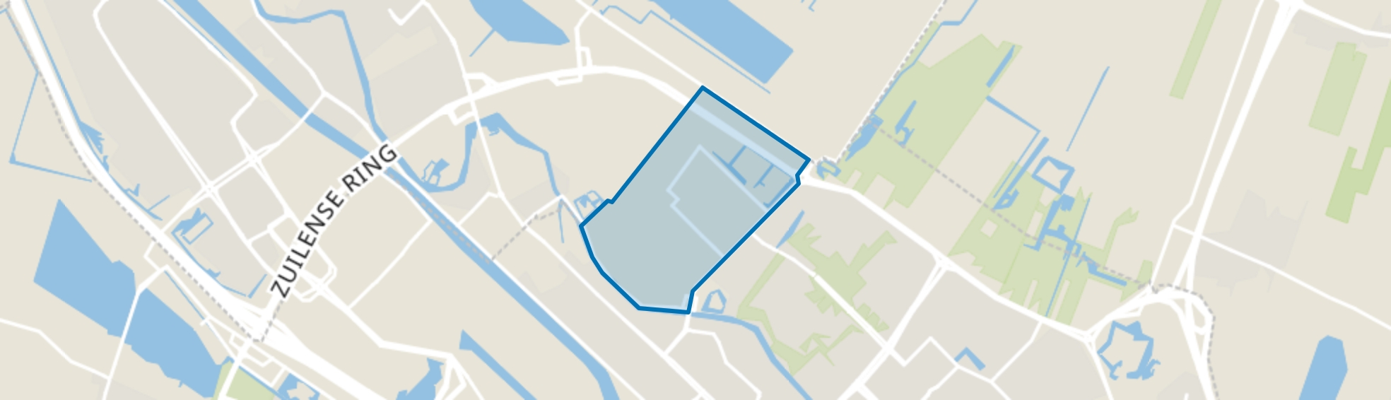 Bedrijventerrein en omgeving, Utrecht map