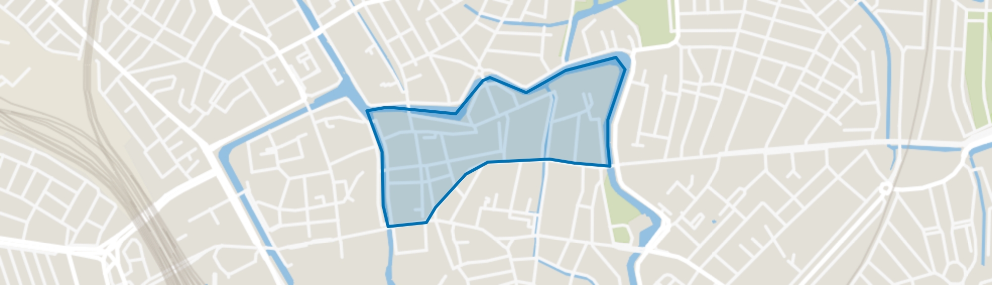 Breedstraat en Plompetorengracht en omgeving, Utrecht map