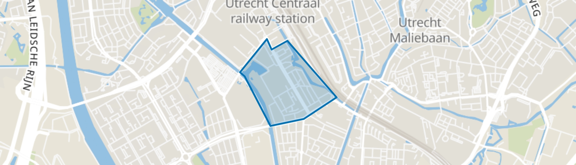 Dichterswijk, Utrecht map