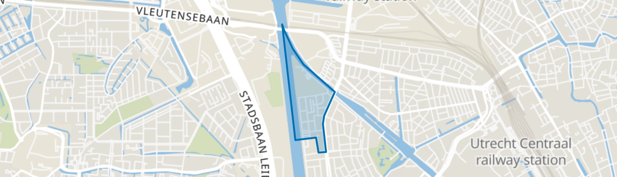 Halve Maan-Noord, Utrecht map