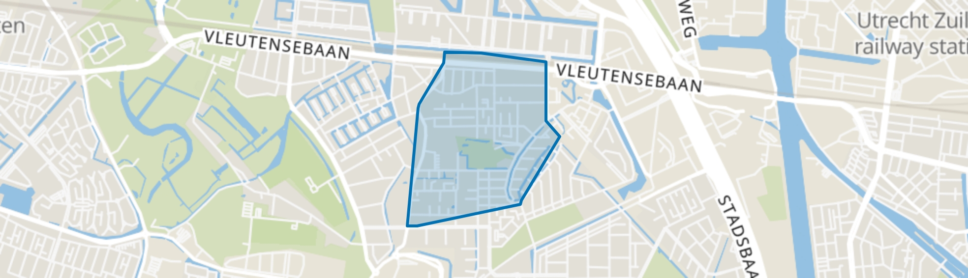 Het Zand-Oost, Utrecht map