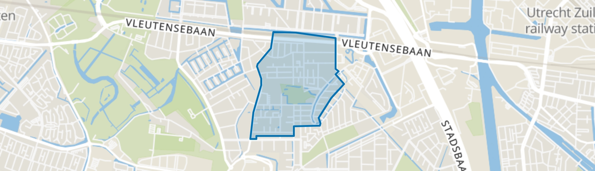 Het Zand-Oost, Utrecht map