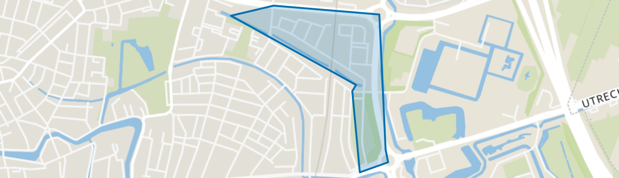 Huizingalaan, K. Doormanlaan en omgeving, Utrecht map