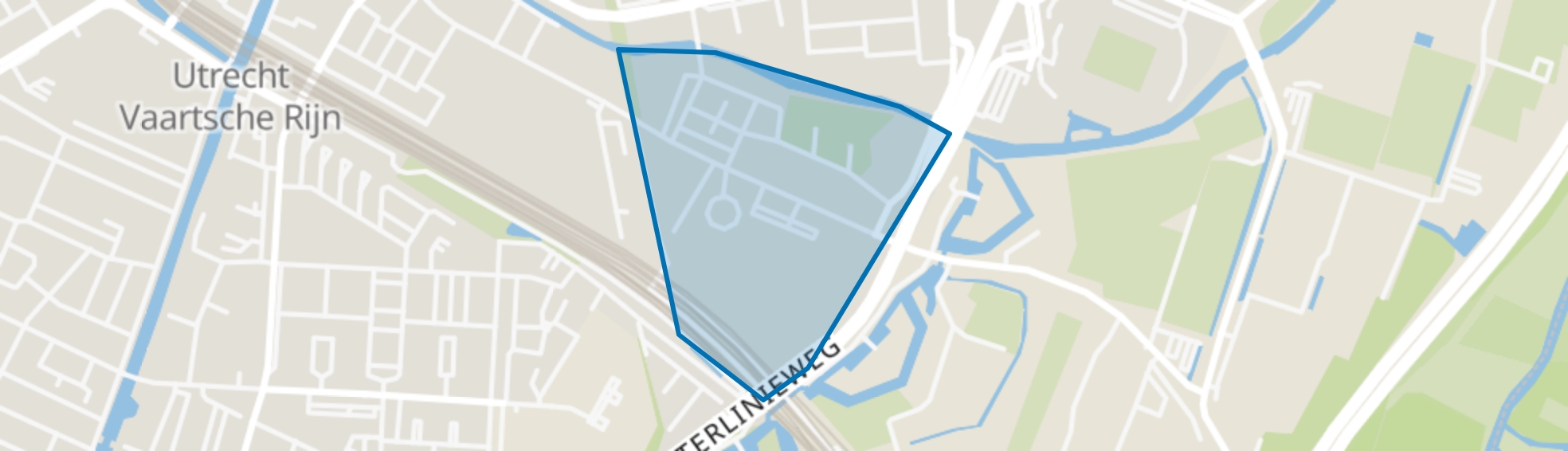 L. Napoleonplantsoen en omgeving, Utrecht map