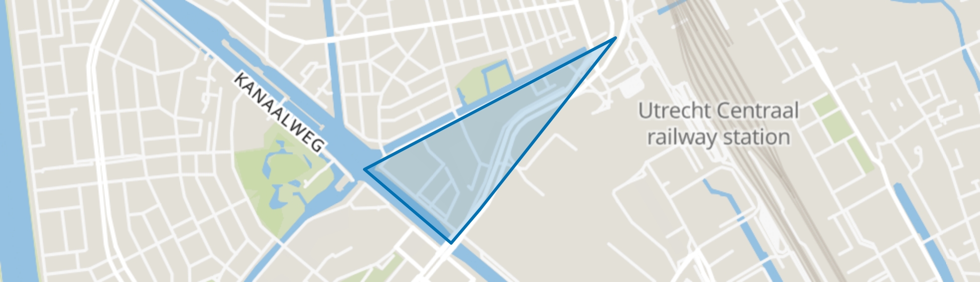 Leidseweg en omgeving, Utrecht map
