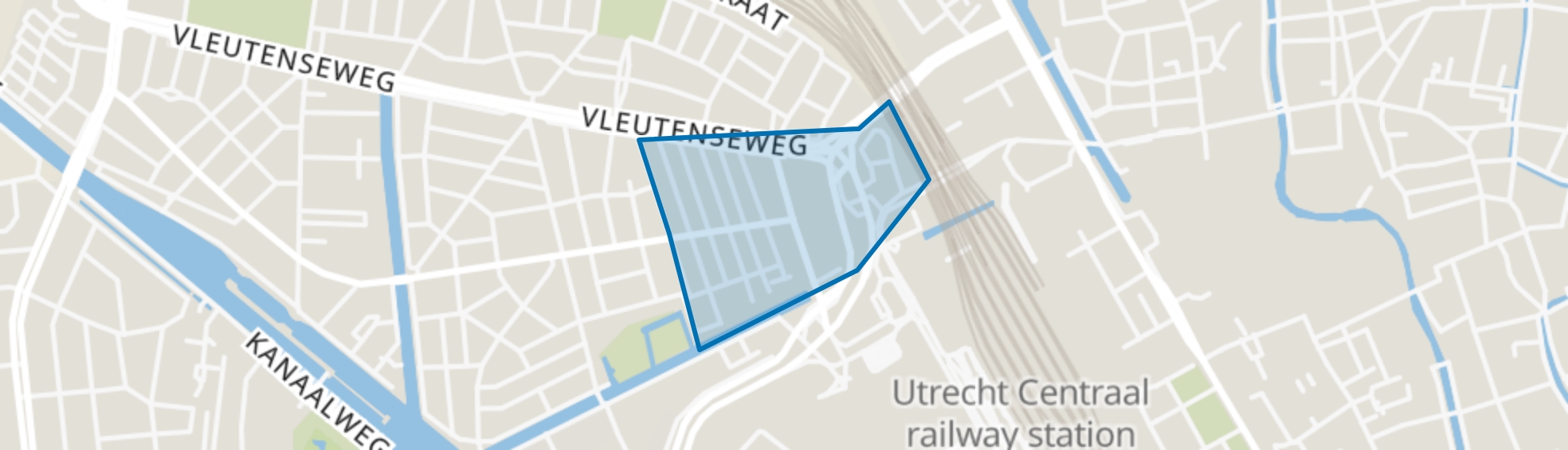 Lombok-Oost, Utrecht map