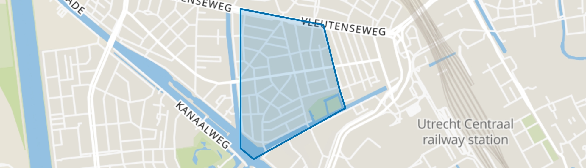 Lombok-West, Utrecht map
