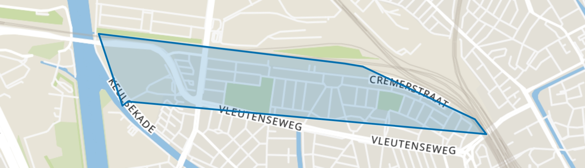 Nieuw Engeland, Th. a. Kempisplantsoen en omgeving, Utrecht map