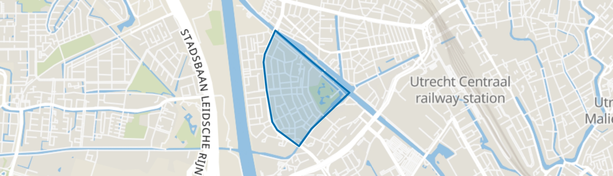 Oog in Al, Utrecht map
