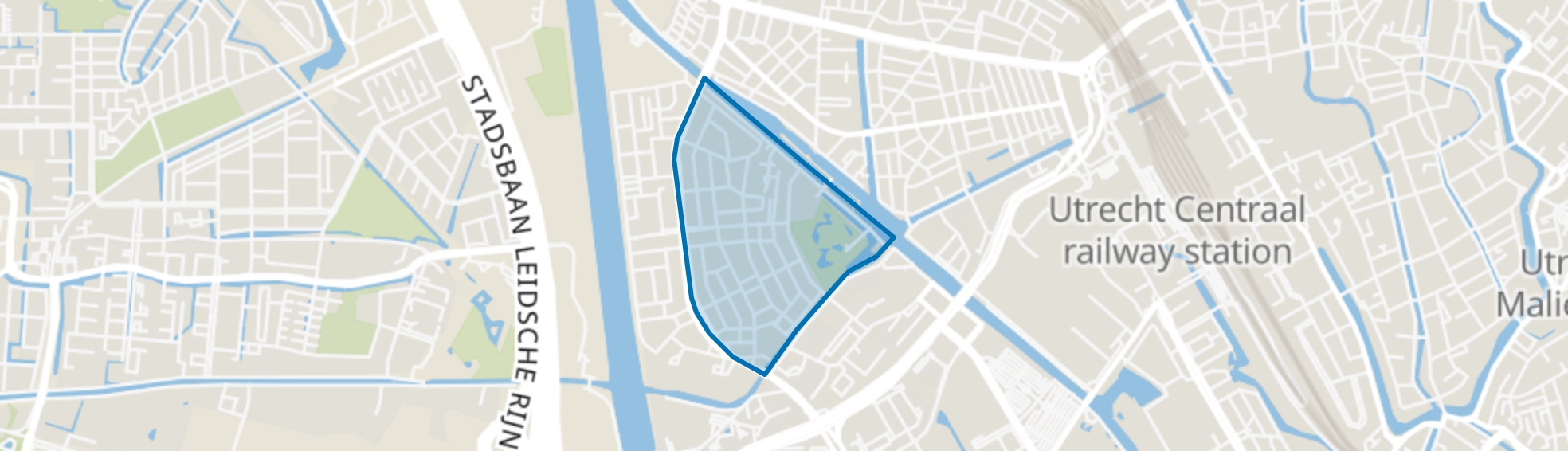 Oog in Al, Utrecht map