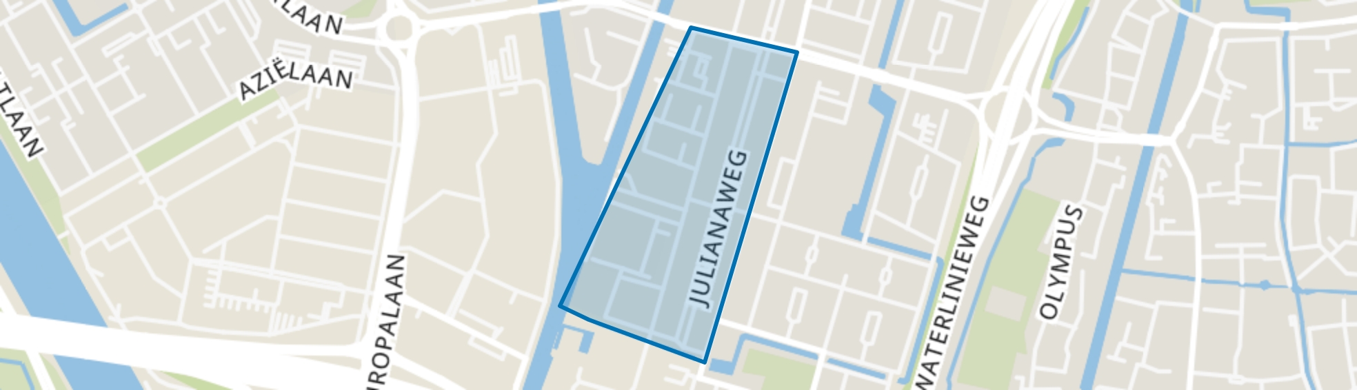 Oud Hoograven-Zuid, Utrecht map