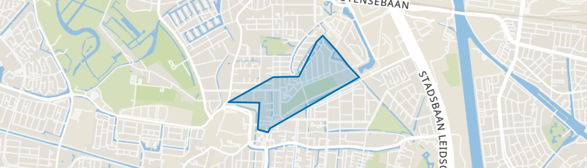 Parkwijk-Noord, Utrecht map