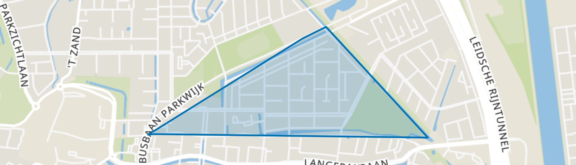 Parkwijk-Zuid, Utrecht map