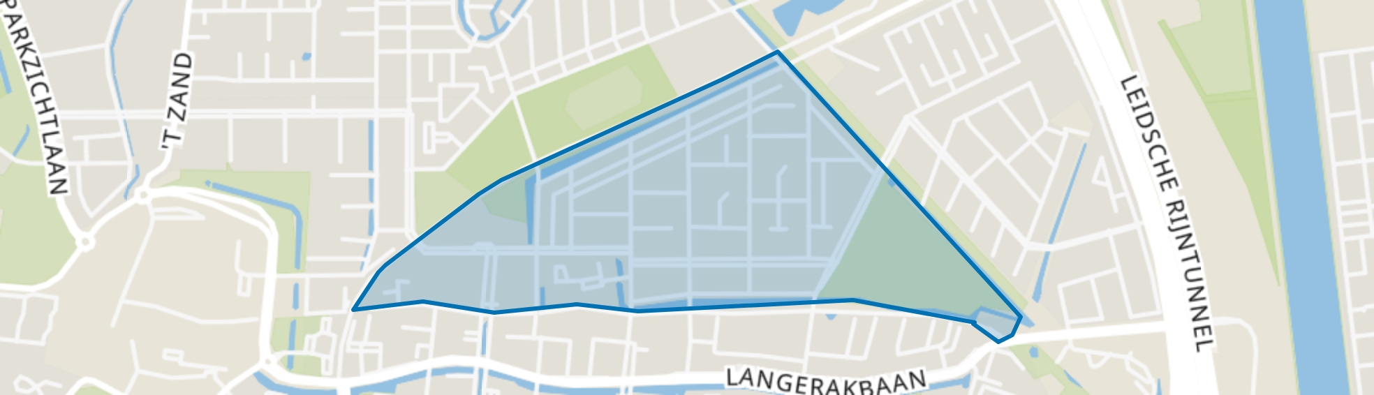 Parkwijk-Zuid, Utrecht map