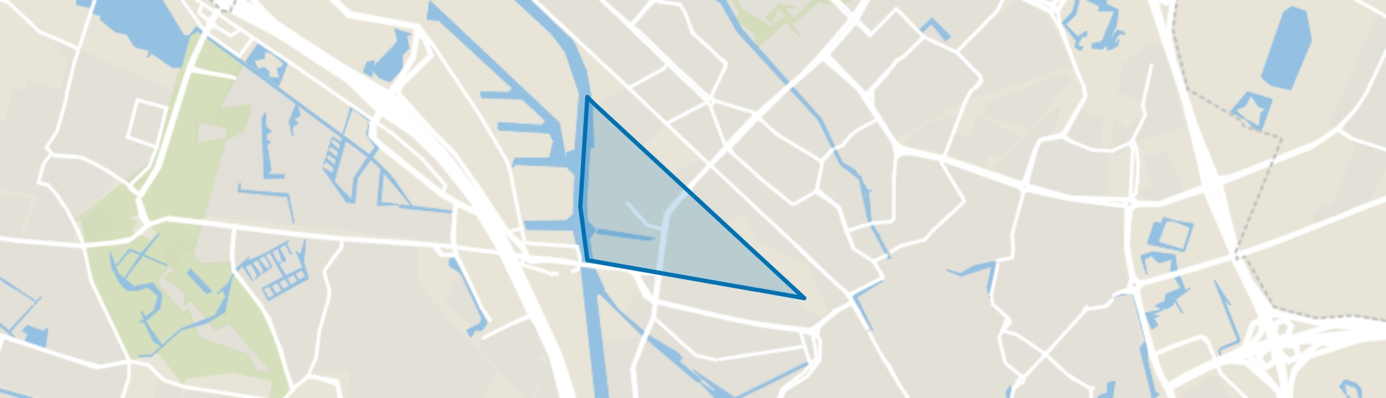 Schepenbuurt, Cartesiusweg e.o., Utrecht map