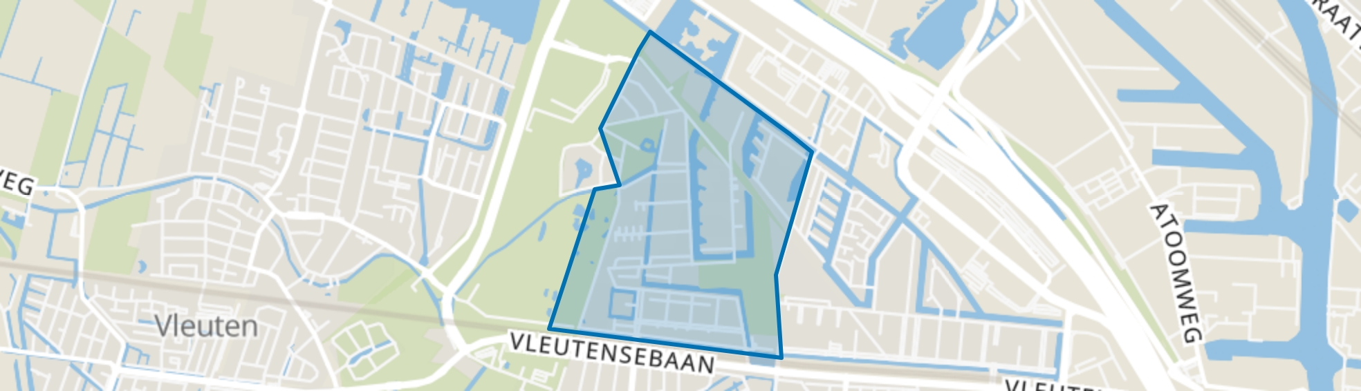 Terwijde-West, Utrecht map