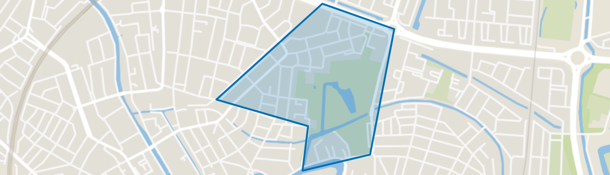 Tuinwijk-Oost, Utrecht map