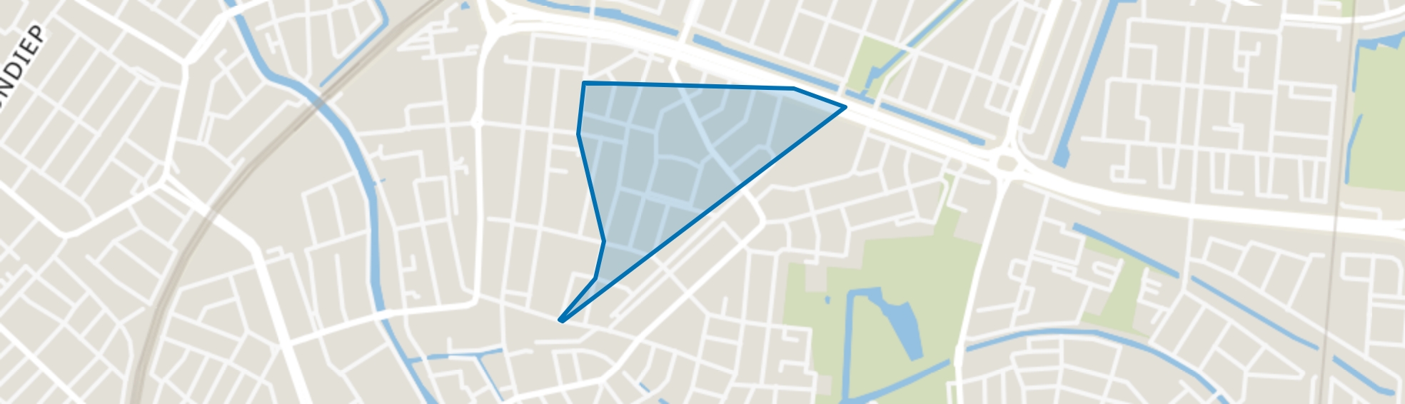 Tuinwijk-West, Utrecht map