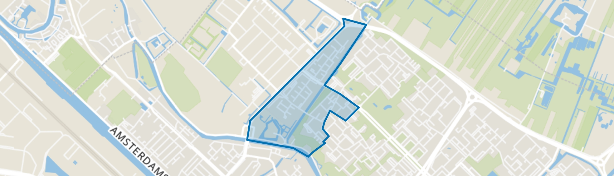 Vechtzoom-noord, Klopvaart, Utrecht map