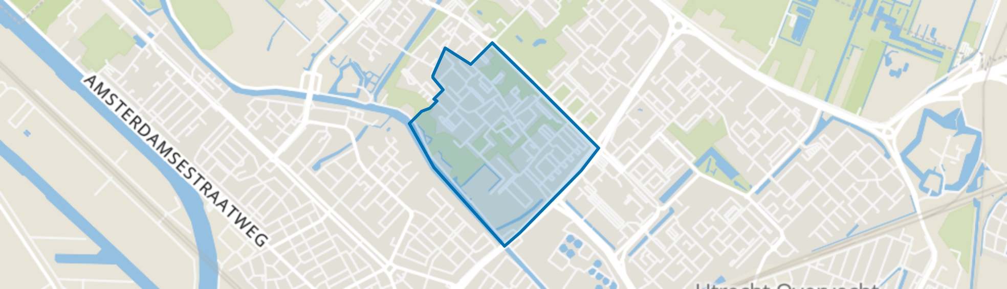 Vechtzoom-zuid, Utrecht map