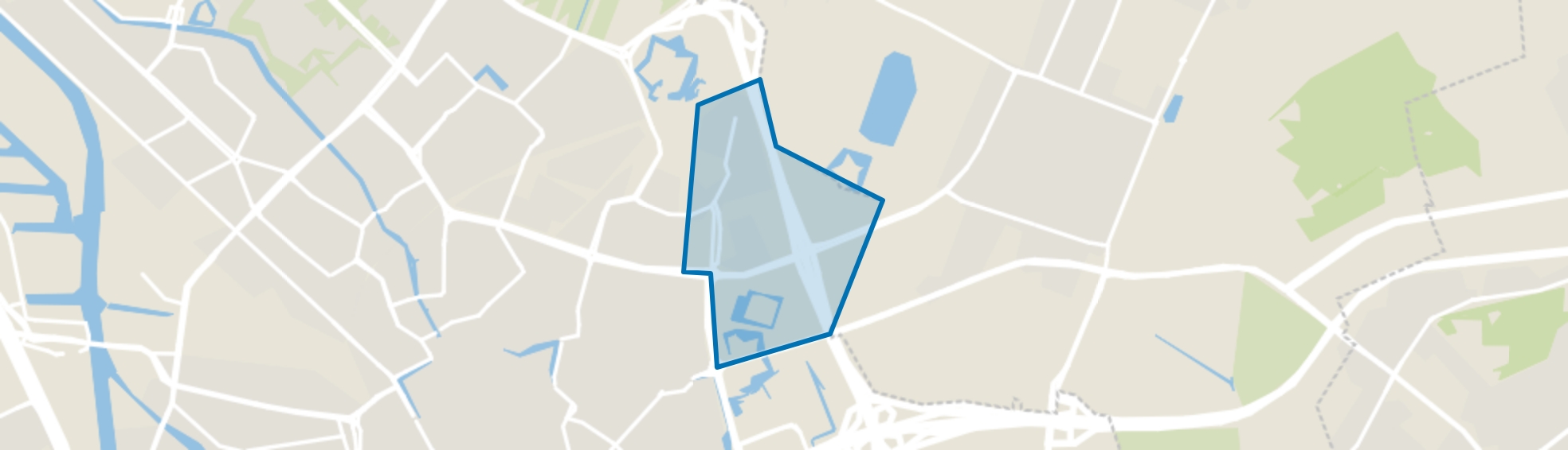 Voordorp en Voorveldsepolder, Utrecht map