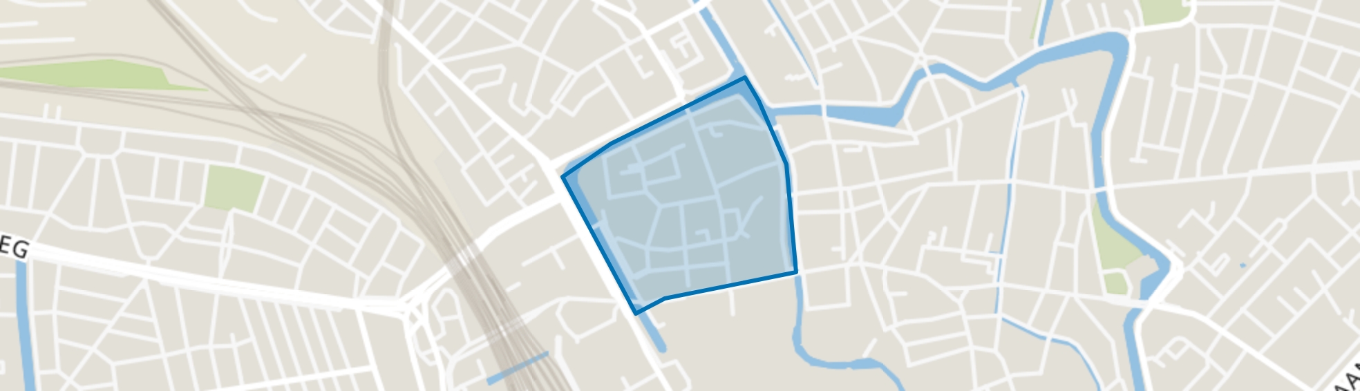 Wijk C, Utrecht map