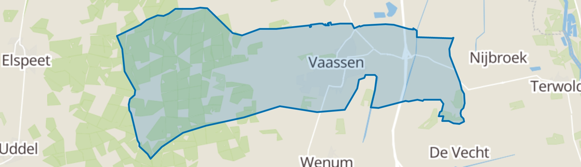 Vaassen map