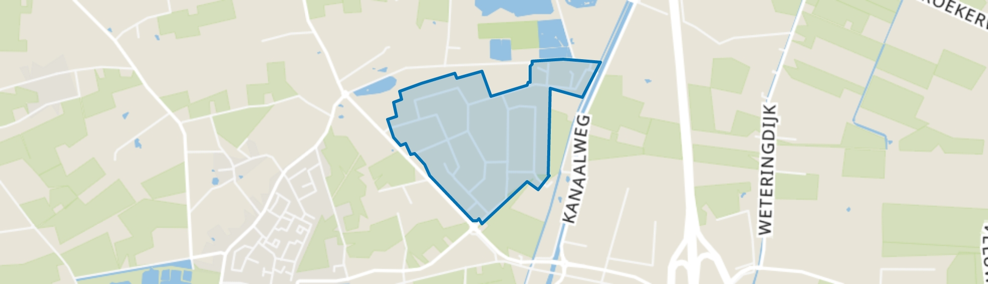Eekterveld, Vaassen map