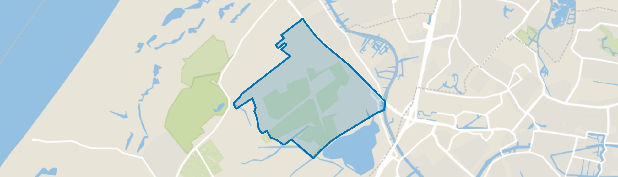 Overige verspreide huizen Valkenburg, Valkenburg (ZH) map