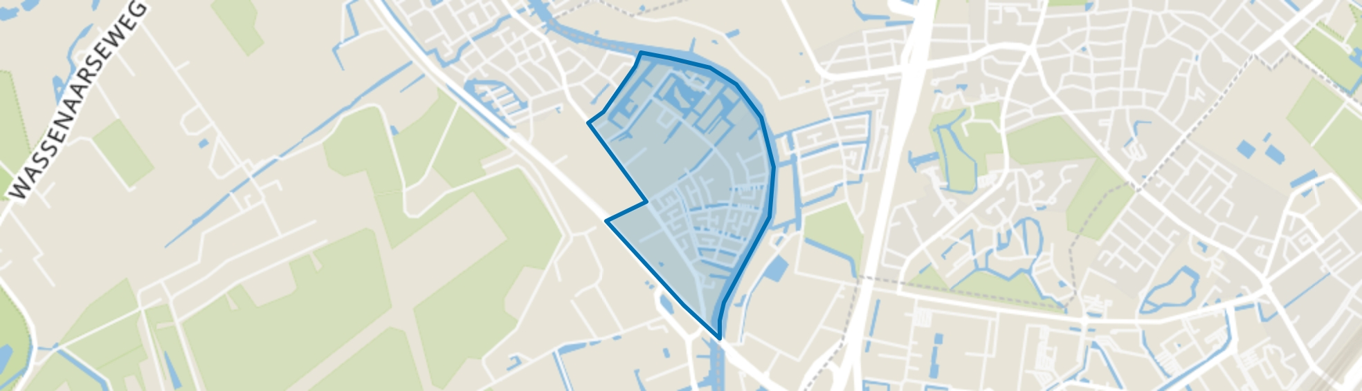 't Duyfrak, Valkenburg (ZH) map