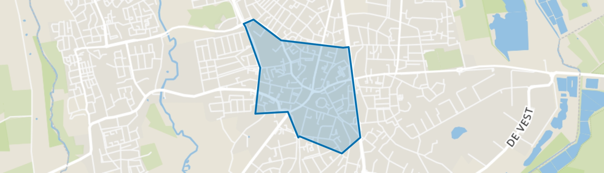 Centrum, Valkenswaard map