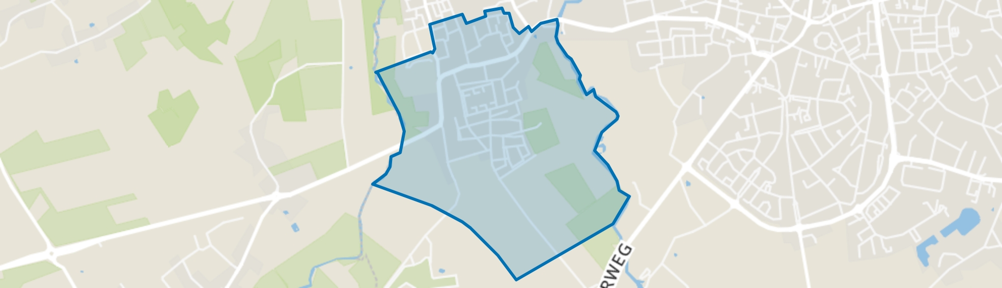 Oud-Dommelen & Lage Heide, Valkenswaard map