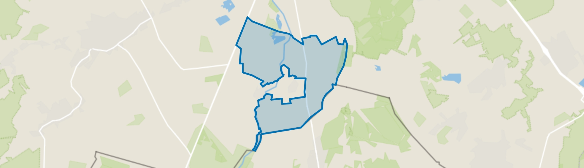 Verspreide huizen Malpiebergse- en Opperheide, Valkenswaard map