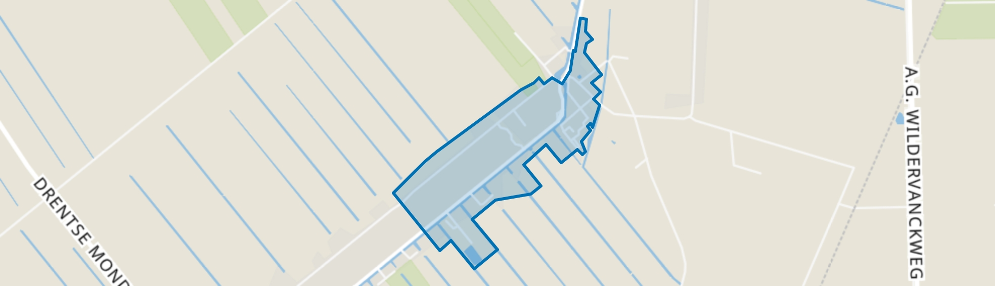 Kavelingen, Valthermond map