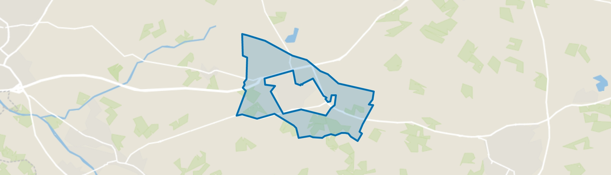 Verspreide huizen Varsseveld, Varsseveld map